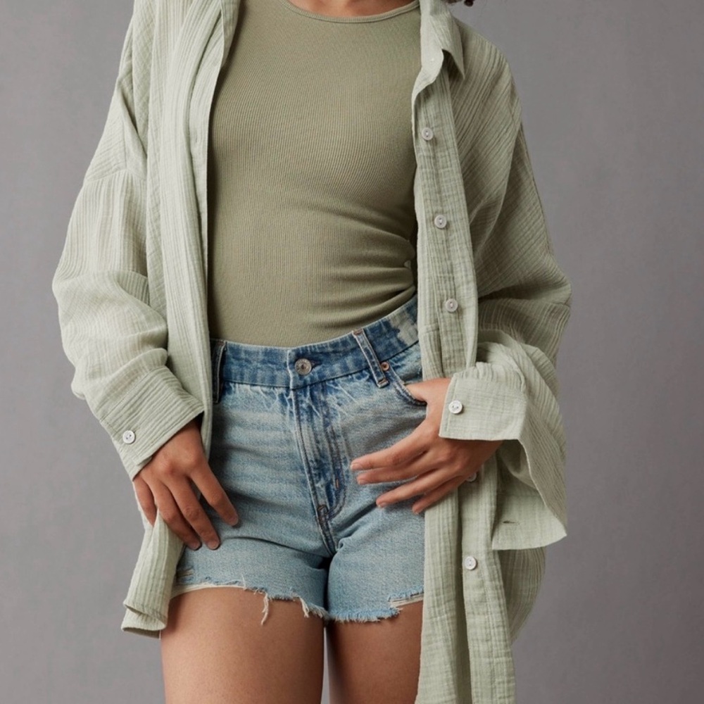 Aerie Aerie Gauzy Shirt